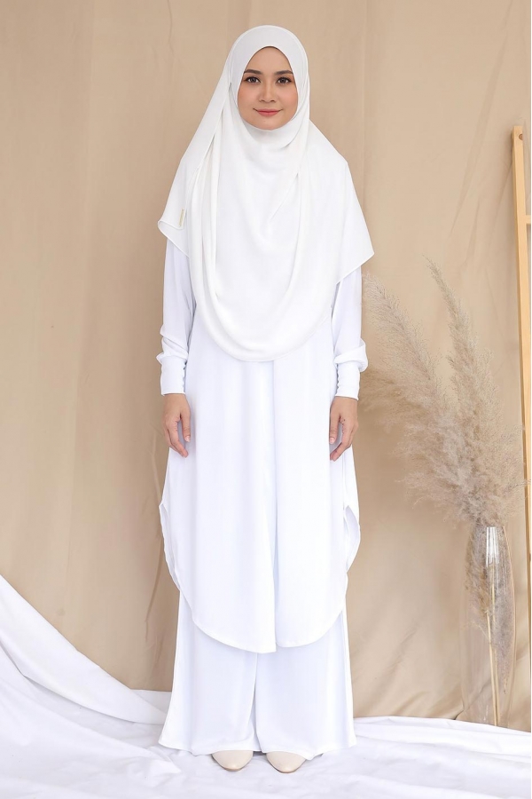 Fateeha Blouse - White